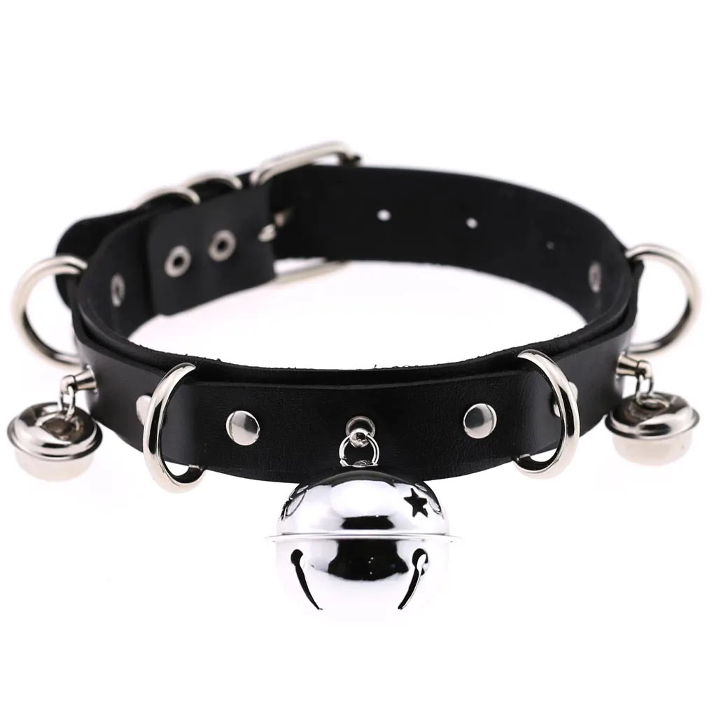Harajuku Cosplay Rivet Punk Rock Gothi Women Collar Sexy PU Leather Heart Cross Spike Hip Hop Bondage Choker Jewelry-Dollar Bargains Online Shopping Australia