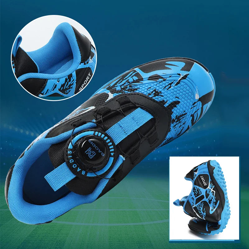 Kids Soccer Shoes FG/TF Football Boots Professional Cleats Grass Training Sport Footwear Boys Outdoor