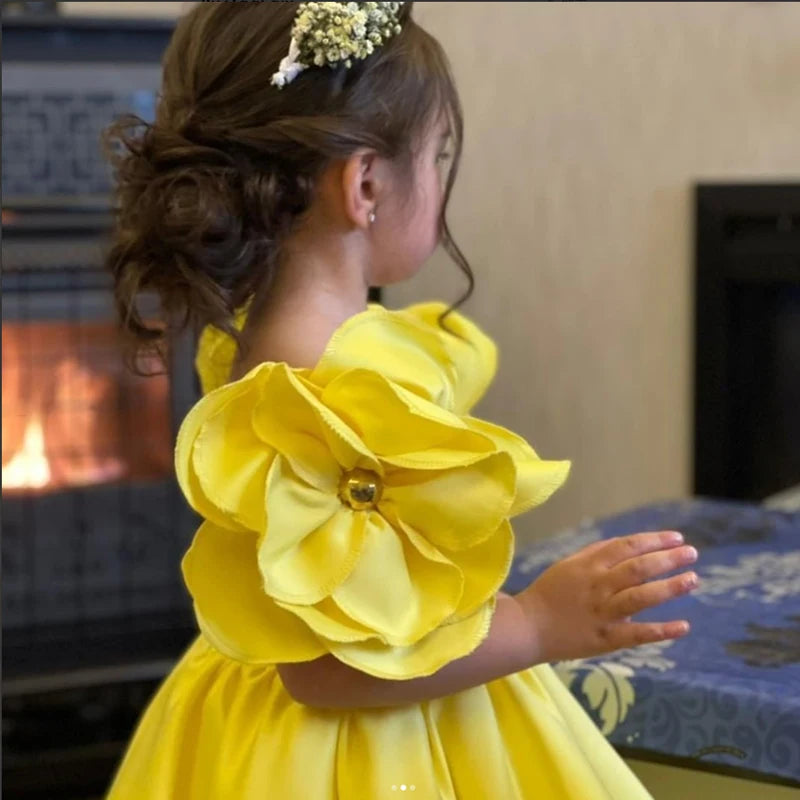 Flowers Girls Dress 1st Year Birthday Party Baby Baptism Dress For Girls Princess Christmas Costume Infants-Dollar Bargains Online Shopping Australia