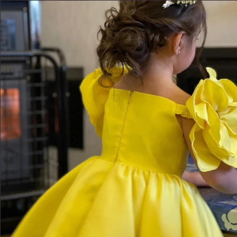 Flowers Girls Dress 1st Year Birthday Party Baby Baptism Dress For Girls Princess Christmas Costume Infants-Dollar Bargains Online Shopping Australia