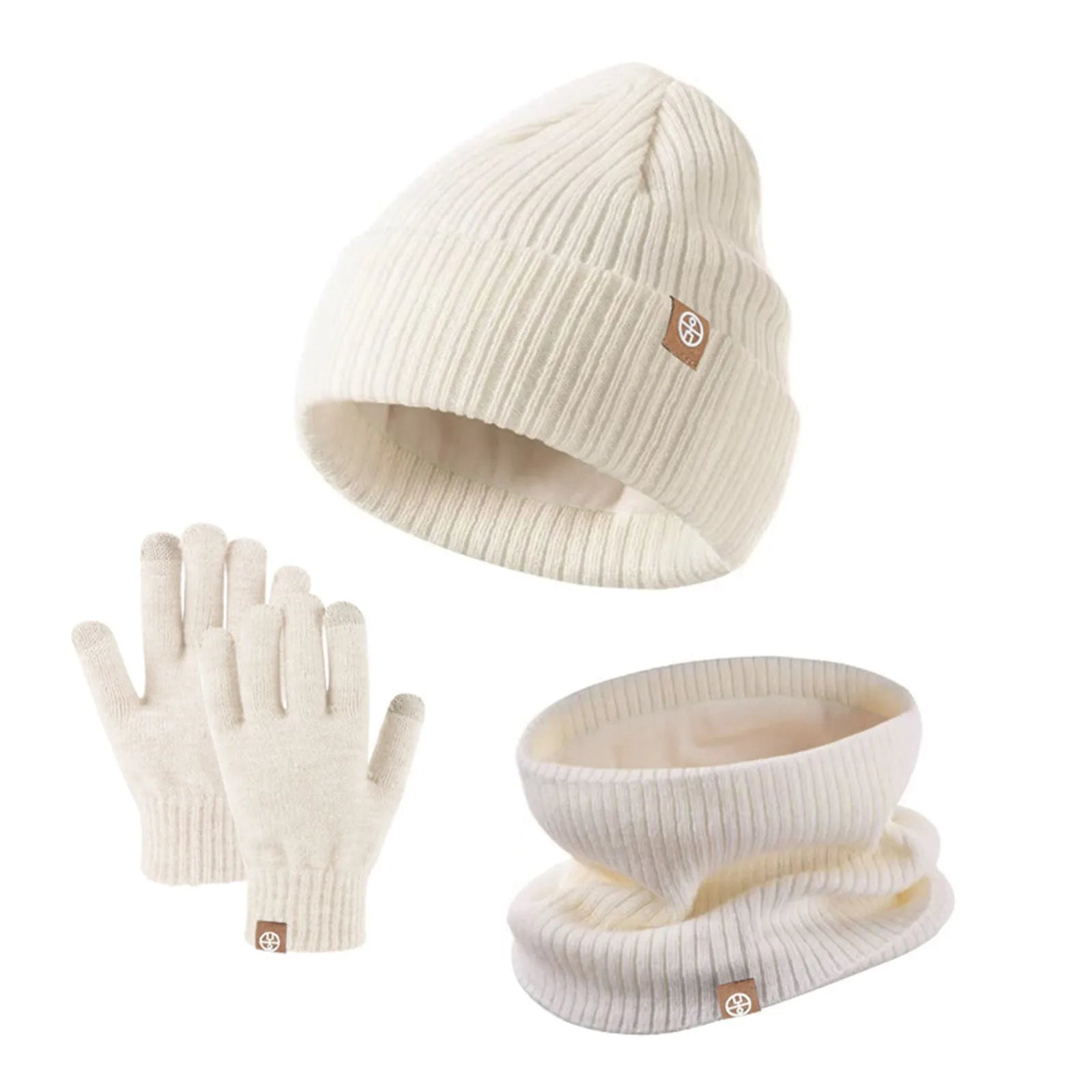 Winter Hat And Mittens Kids Winter Hat Gloves Scarf Set Girls Toddler Children Hats With Pom Knit Neck Warmer Gaiter Mittens-Dollar Bargains Online Shopping Australia