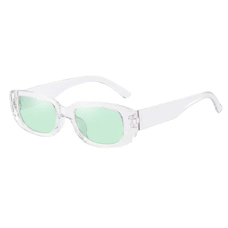 Vintage Oval Sunglasses Woman Luxury Brand Small Rectangle Sun Glasses Female Small Ellipse Eyewear UV400-Dollar Bargains Online Shopping Australia