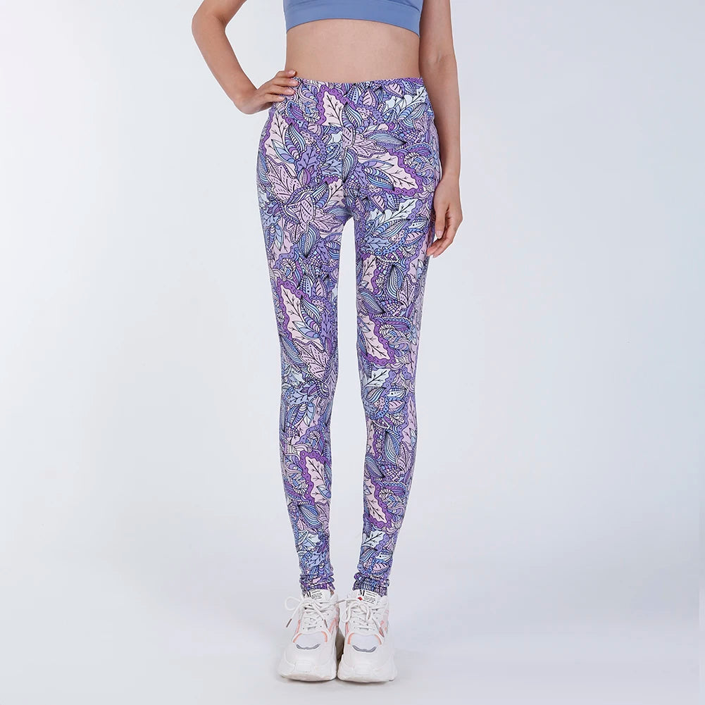 High Waist Animal Printed Leggings Soft Stretchy Women Sexy Leopard Print Pencil Pants Sport Fitness Yoga Leggings-Dollar Bargains Online Shopping Australia
