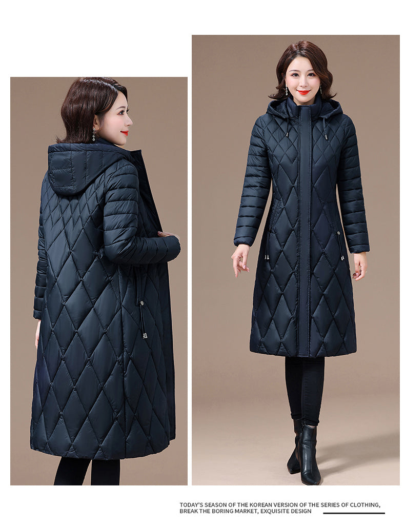 Ladies diamond quilting slim coat women padded jacket fashion jacket-Dollar Bargains Online Shopping Australia