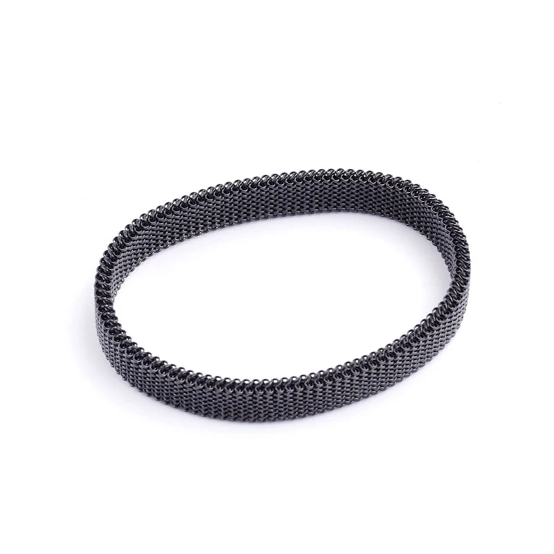 Stainless Steel Jewelry Elastic Spring Wrist Band Stretch Mesh Bracelets Unique Colorful Bangles-Dollar Bargains Online Shopping Australia