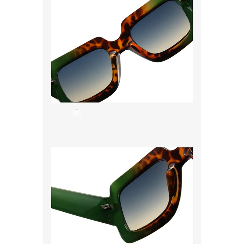 Square Retro Sunglasses Women Oversized Leopard Eyewear Women/Men Glasses Vintage Women-Dollar Bargains Online Shopping Australia