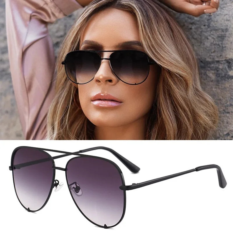Pilot Aviation Sunglasses Women Shades Retro Classic Gradient Sun Glasses Female Male Luxury Brand Designer-Dollar Bargains Online Shopping Australia