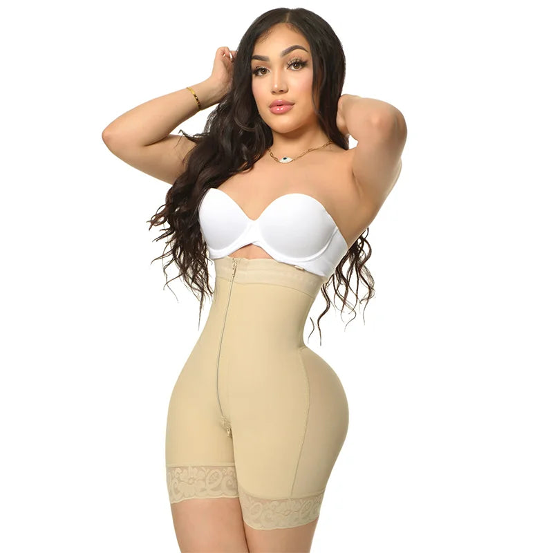 Compression Shaper Open Bust Tummy Control with Zipper Body Beauty Shapewear Waist Trainer Post-Surgical Use-Dollar Bargains Online Shopping Australia