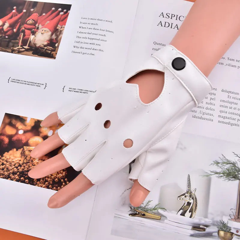 Gold Silver Wet Look Fake Leather Metallic Gloves Evening Party Performance Mittens Women Sexy Elbow Length Long Latex Gloves-Dollar Bargains Online Shopping Australia