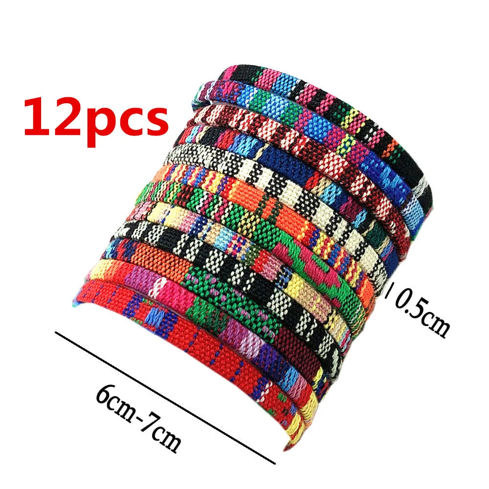 10pcs/Set Vintage Fashion Trendy Boho Bohemia Ethnic Wrap Couple Men Bracelet For Woman Bracelets Bangles Jewelry Sets-Dollar Bargains Online Shopping Australia