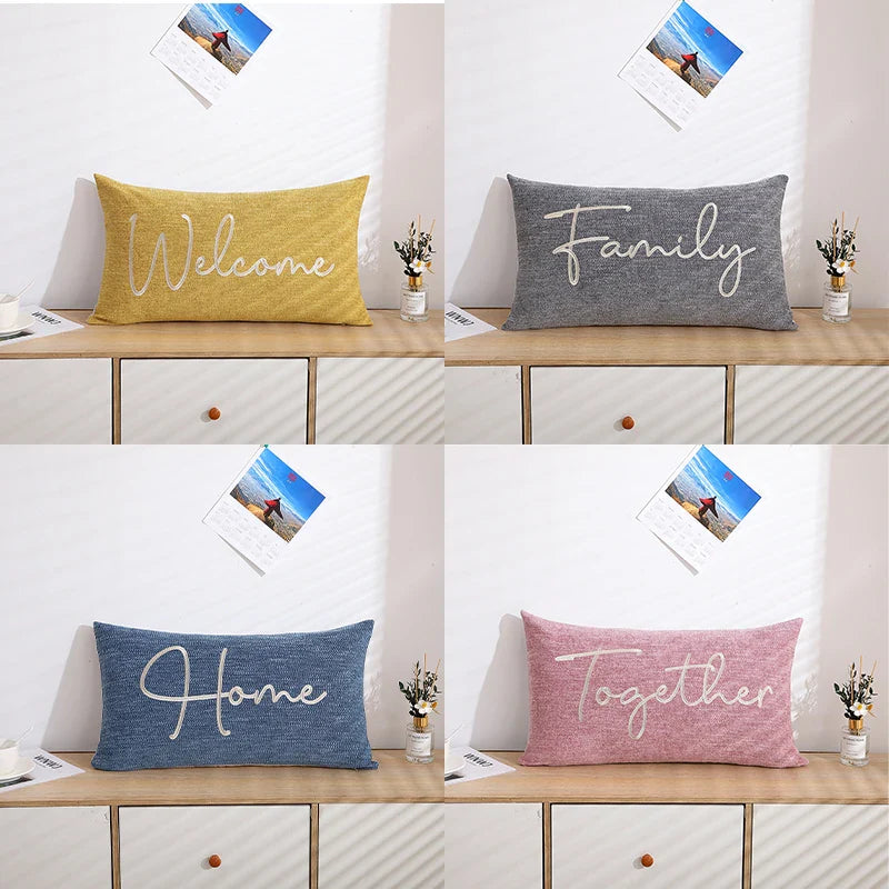 Velvet Sofa Car Seat Plush Room Nordic Hug Throw Pillowcases Cushion Covers Cases