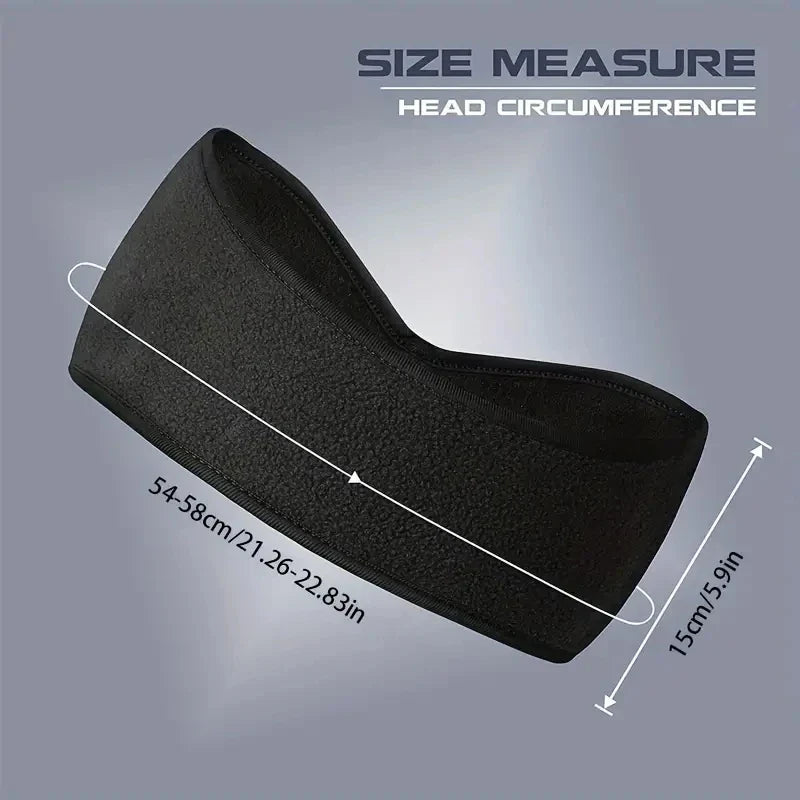 Polar fleece Ear Warmer Muff Winter Headband Ear Muffs Headband for Men Women Running Skiing Outdoor Sports