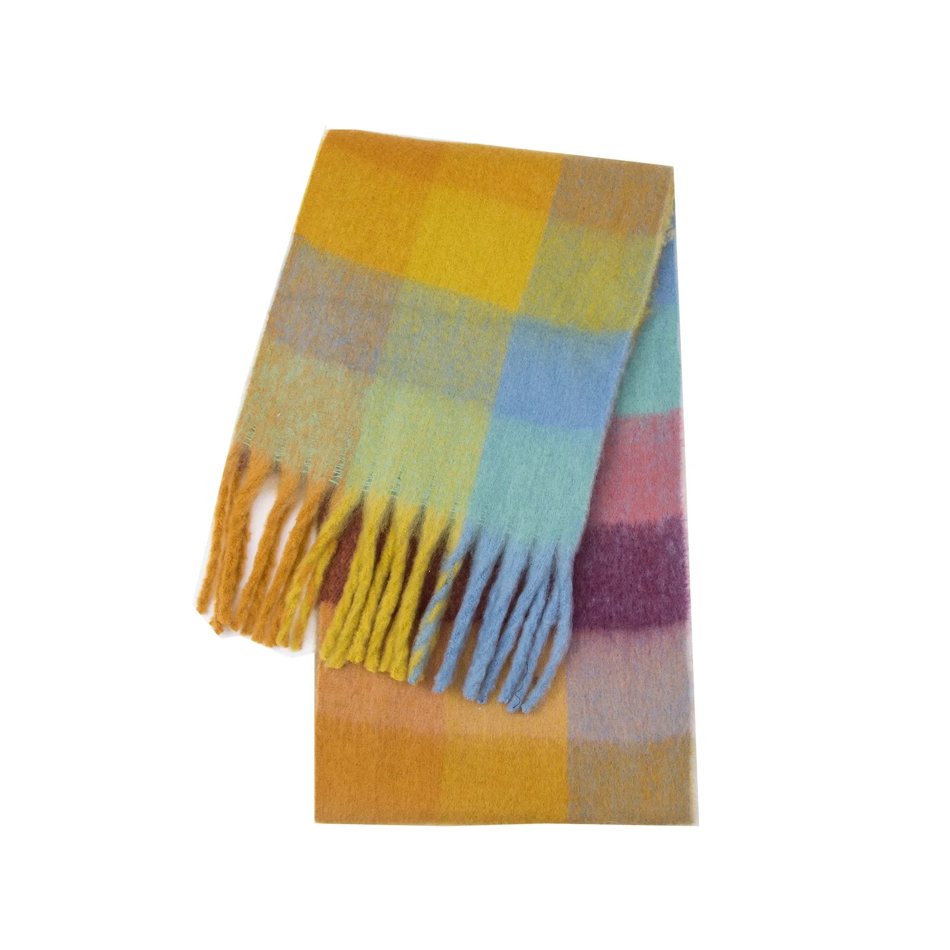 Winter Thick Warm Scarf Women Cashmere Shawl and Wraps Pashmina Neckerchief Female Long-Dollar Bargains Online Shopping Australia