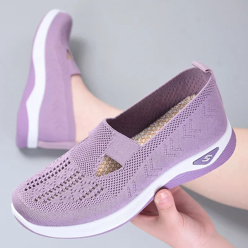 Comfort Casual Women's Shoes Fashion Soft Sole Breathable Hollow Out Flat Shoes-Dollar Bargains Online Shopping Australia