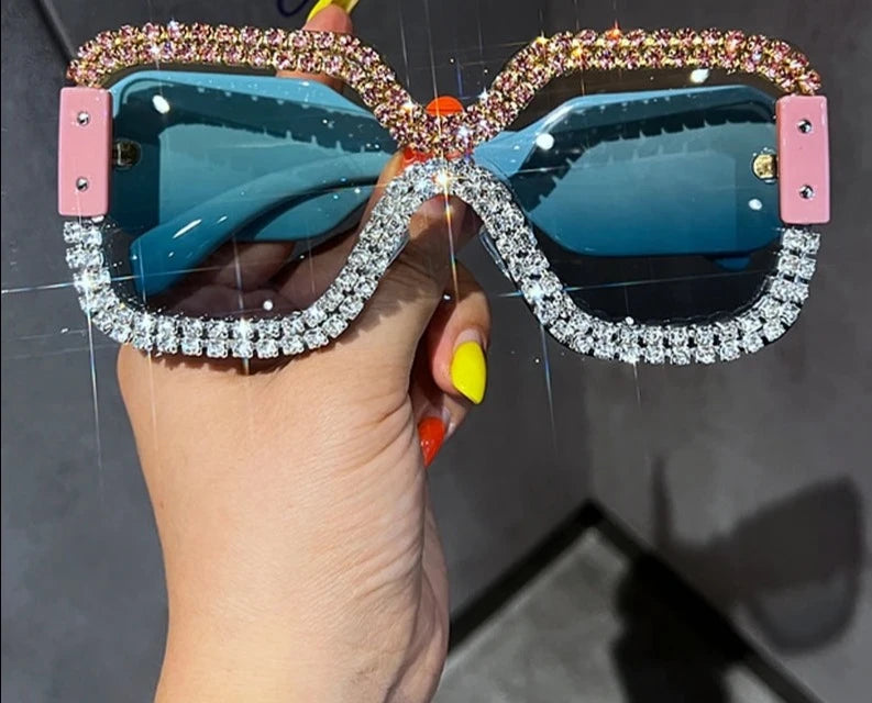 Oversized Sunglasses For Women Brand Designer Big Frame Punk Sun Glasses Men Eyewear-Dollar Bargains Online Shopping Australia