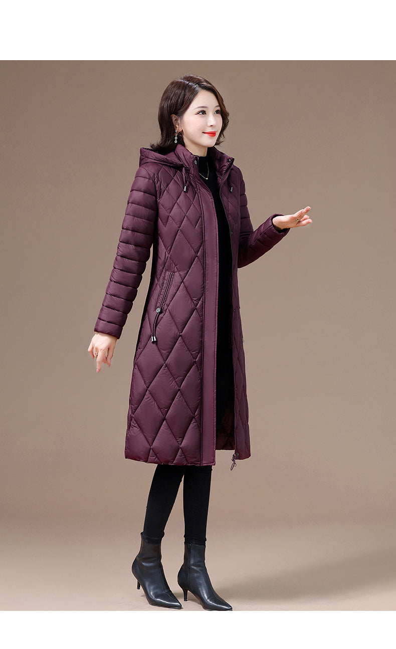 Ladies diamond quilting slim coat women padded jacket fashion jacket-Dollar Bargains Online Shopping Australia