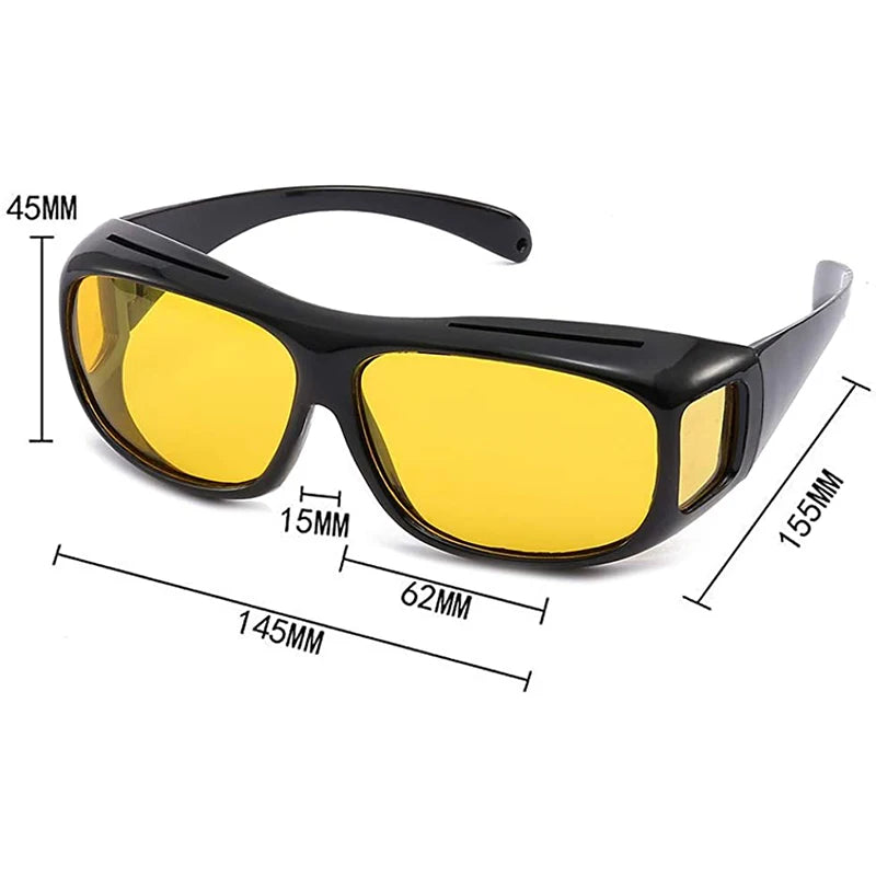 Anti-Glare Night Vision Driver Goggles Fashion Sunglasses Cycling Goggles Night Driving Enhanced Light Glasses Car Accessries-Dollar Bargains Online Shopping Australia