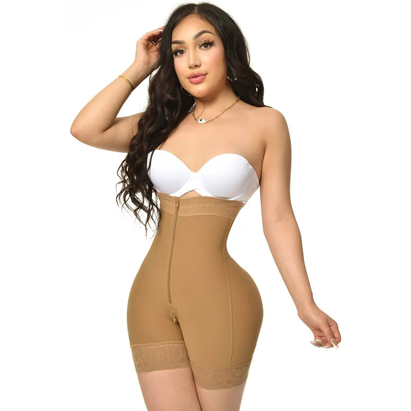 Compression Shaper Open Bust Tummy Control with Zipper Body Beauty Shapewear Waist Trainer Post-Surgical Use-Dollar Bargains Online Shopping Australia