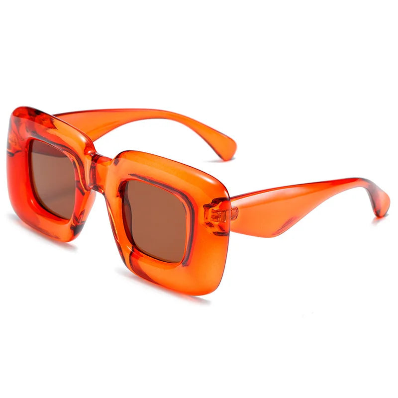 Colorful Square Sunglasses Women Brand Designer UV400 Men Y2K Sun Glasses-Dollar Bargains Online Shopping Australia