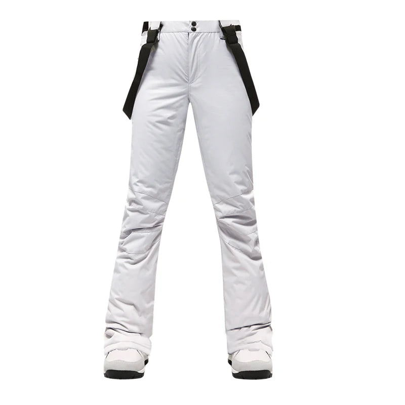 Ski Pants Women Thicken Windproof Waterproof Winter Snow Pants Outdoor Sports Snowboarding Warm Breathable Overalls-Dollar Bargains Online Shopping Australia