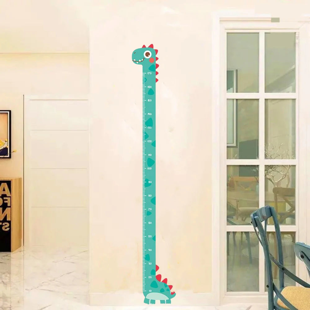 Cute Cartoon Height Sticker Unicorn Dinosaur Giraffe Wall Height Measuring Ruler Stickers For Kids Room Kindergarten Decor-Dollar Bargains Online Shopping Australia