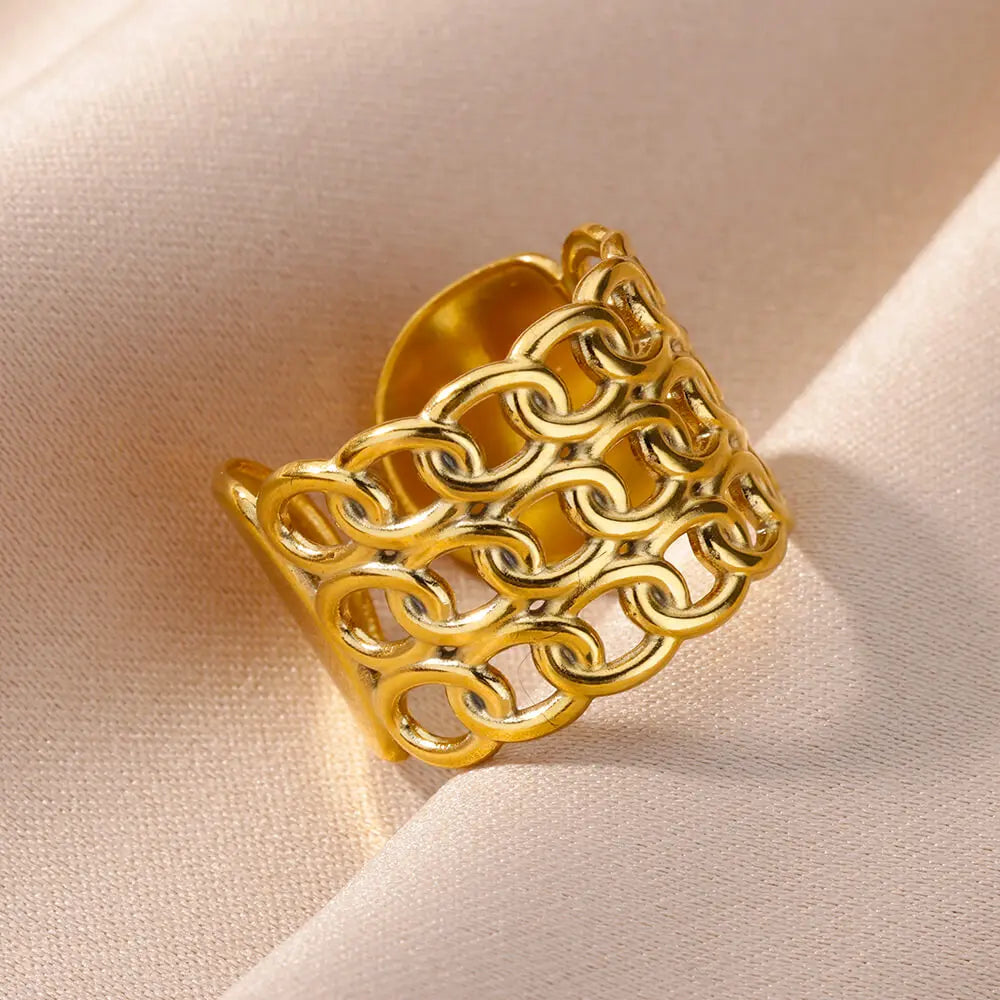 Lucky Turkish Evil Eye Rings For Women Opening Stainless Steel Ring Luxury Wedding Couple Jewelry anillos mujer-Dollar Bargains Online Shopping Australia
