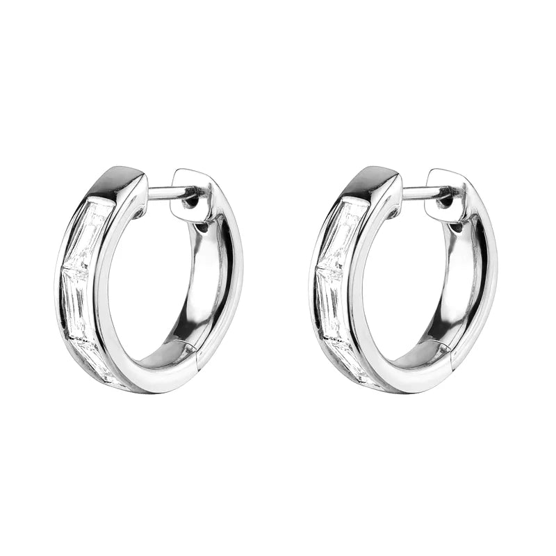 Gold Filled Stud Earrings Set For Women Ear Cuffs Colorful Zircon Dangle Hoop Earrings Fashion Party Jewelry-Dollar Bargains Online Shopping Australia