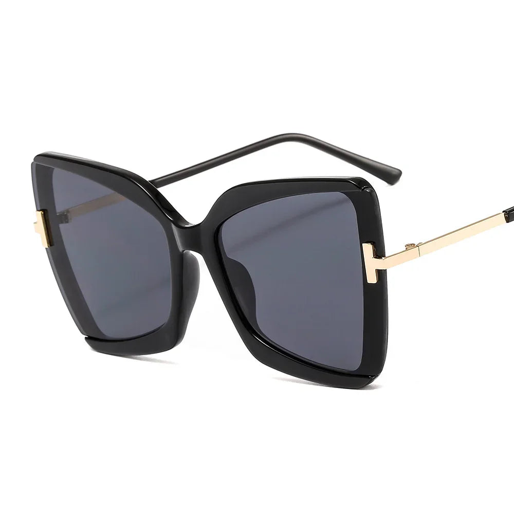 Oversized Square Women Sun Glasses Female Big Frame Colorful Shades for Women-Dollar Bargains Online Shopping Australia