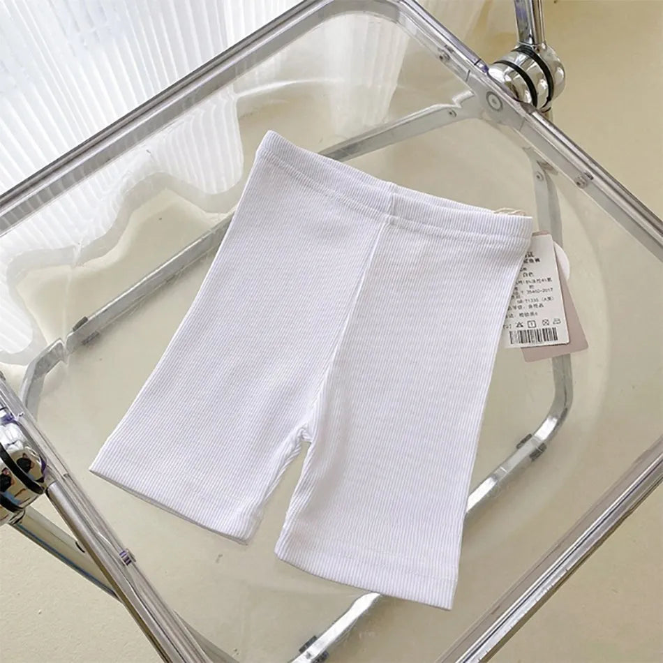 Kids Shorts Girls Candy Color Clothing Baby Elastic Waist Trousers Children Soft Fashion Safety Pants Casual Korean Bottoms-Dollar Bargains Online Shopping Australia