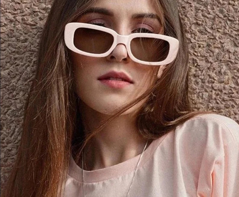 Classic Retro Square Sunglasses Women Brand Vintage Travel Small Rectangle Sun Glasses-Dollar Bargains Online Shopping Australia