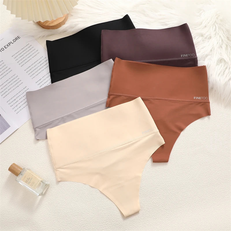 Women Seamless Bodysuit Shapewear High Waist Tummy Control Thongs Female Slimming Waist Trainer Underwear G-string-Dollar Bargains Online Shopping Australia