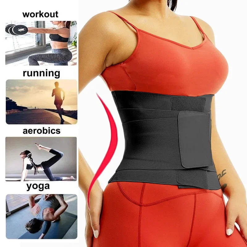 Modeling Belt Waist Trainer Tummy Trimmer Sheath Girdles Workout Weight Loss Strap Corset Waist Cincher Wrap Shapewear-Dollar Bargains Online Shopping Australia