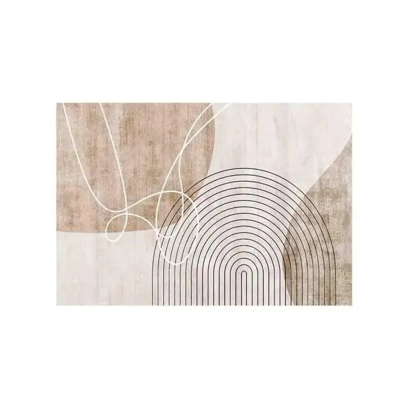 Striped Crystal Velvet Living Room Rug Light Luxury Sofa Floor Mat Full Shop Home Room Bedroom Bed Blanket
