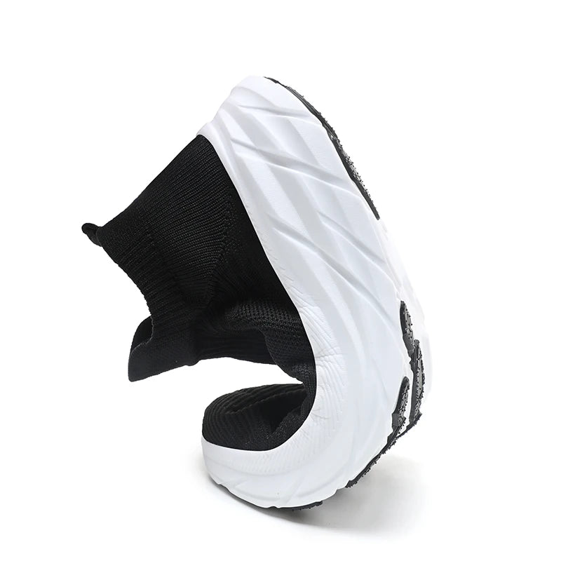 Women Sock Shoes Flannel Socks Sneakers Women Spring Autumn Platform Shoes-Dollar Bargains Online Shopping Australia