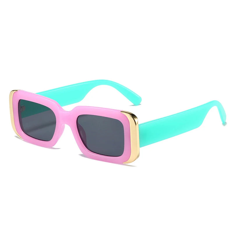 Square Sunglasses Women Retro Brand Designer Jelly Color Shades UV400 Men Gradient Sun Glasses-Dollar Bargains Online Shopping Australia