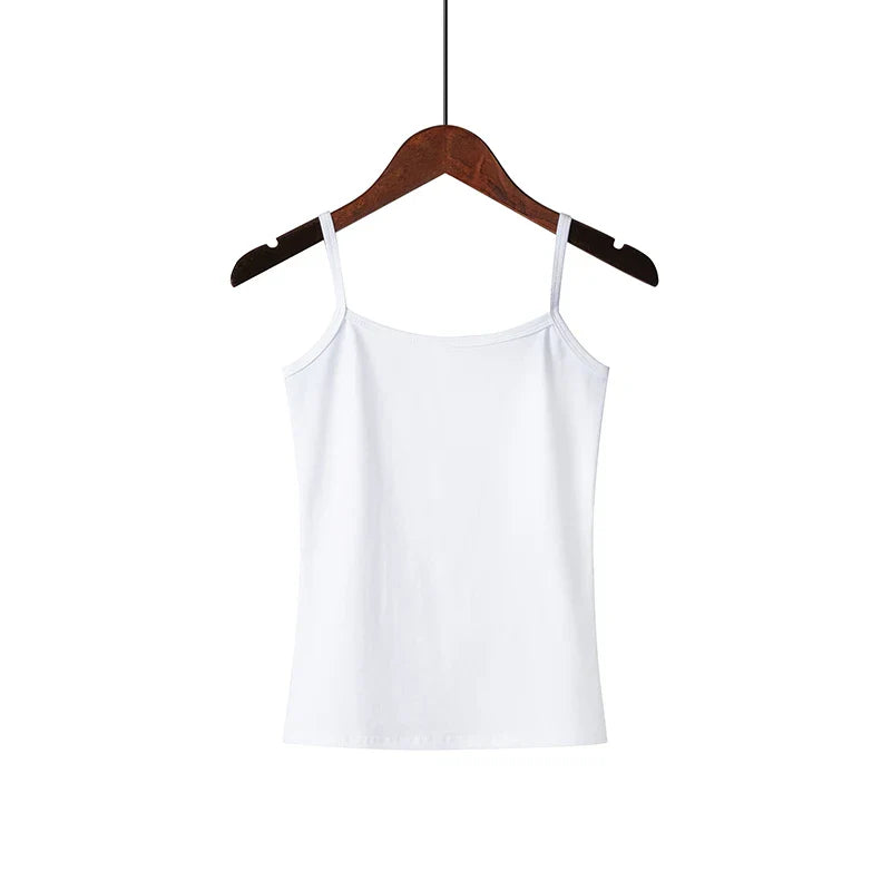 Tank Tops Women Sleeveless Big Size T Shirt Ladies Vest Singlets Camisole Cotton