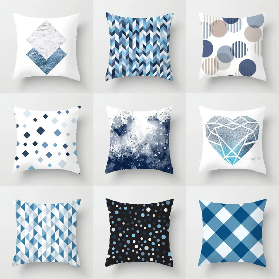 Geometry Cushion Cover Pillowcase Decorative Sofa Cushions Pillowcover Home Decor-Dollar Bargains Online Shopping Australia