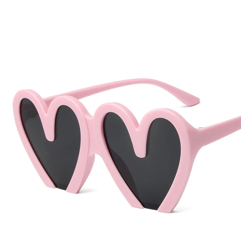 New Heart Sunglasses For Women steampunk Trendy Female Sun Glasses Party Lovely Eyewear-Dollar Bargains Online Shopping Australia