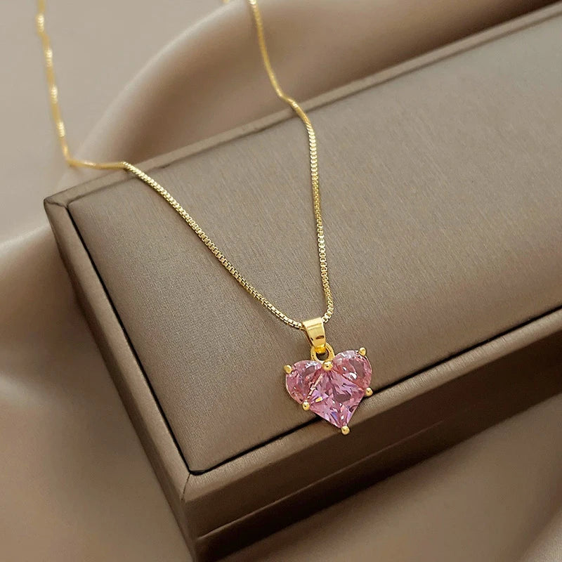 Geometric Sweater Box Chain Female Long Necklace For Women Adjustable Fine Jewelry Wedding Party Birthday Gift-Dollar Bargains Online Shopping Australia