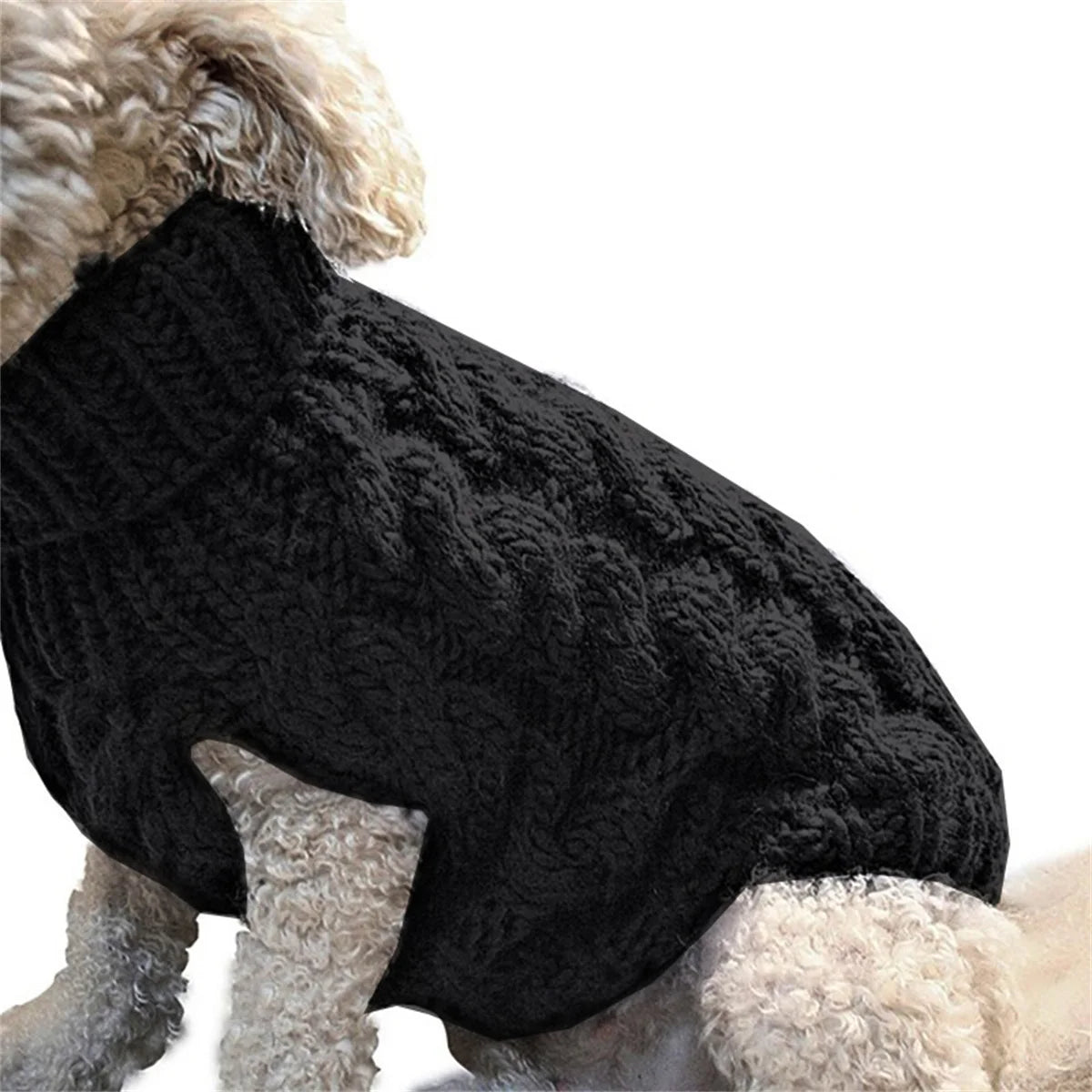 Puppy Dog Sweaters for Small Medium Dogs Cats Clothes Winter Warm Pet Turtleneck Chihuahua Vest Soft Yorkie Coat Teddy Jacket-Dollar Bargains Online Shopping Australia