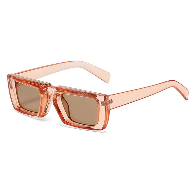 Vintage Rectangle Sunglasses Women Punk Small Frame Sun Glasses Square Glasses UV400 Shades Fashion Eyewear-Dollar Bargains Online Shopping Australia
