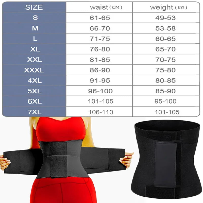 Modeling Belt Waist Trainer Tummy Trimmer Sheath Girdles Workout Weight Loss Strap Corset Waist Cincher Wrap Shapewear-Dollar Bargains Online Shopping Australia