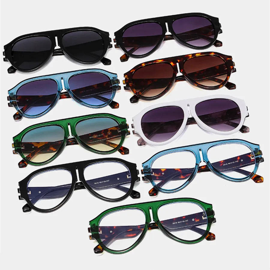 Pilot Oversized Square Sunglasses Women Men Sun Glasses Trending UV400 Eyeglasses-Dollar Bargains Online Shopping Australia