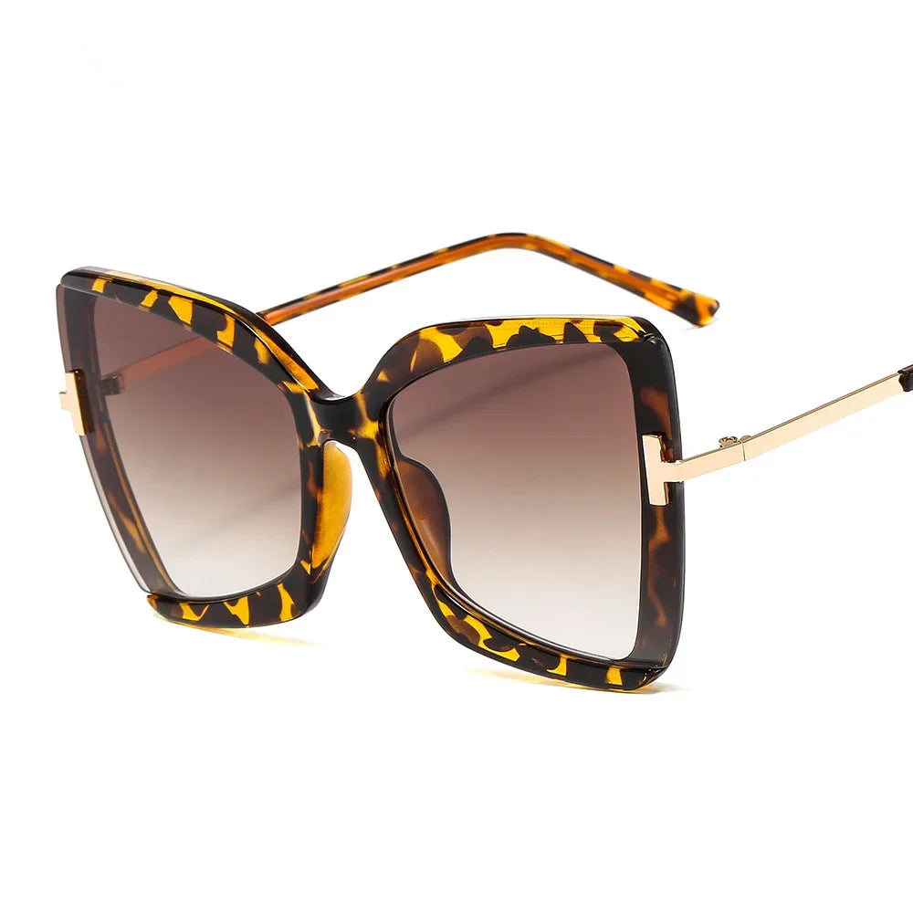Oversized Square Women Sun Glasses Female Big Frame Colorful Shades for Women-Dollar Bargains Online Shopping Australia