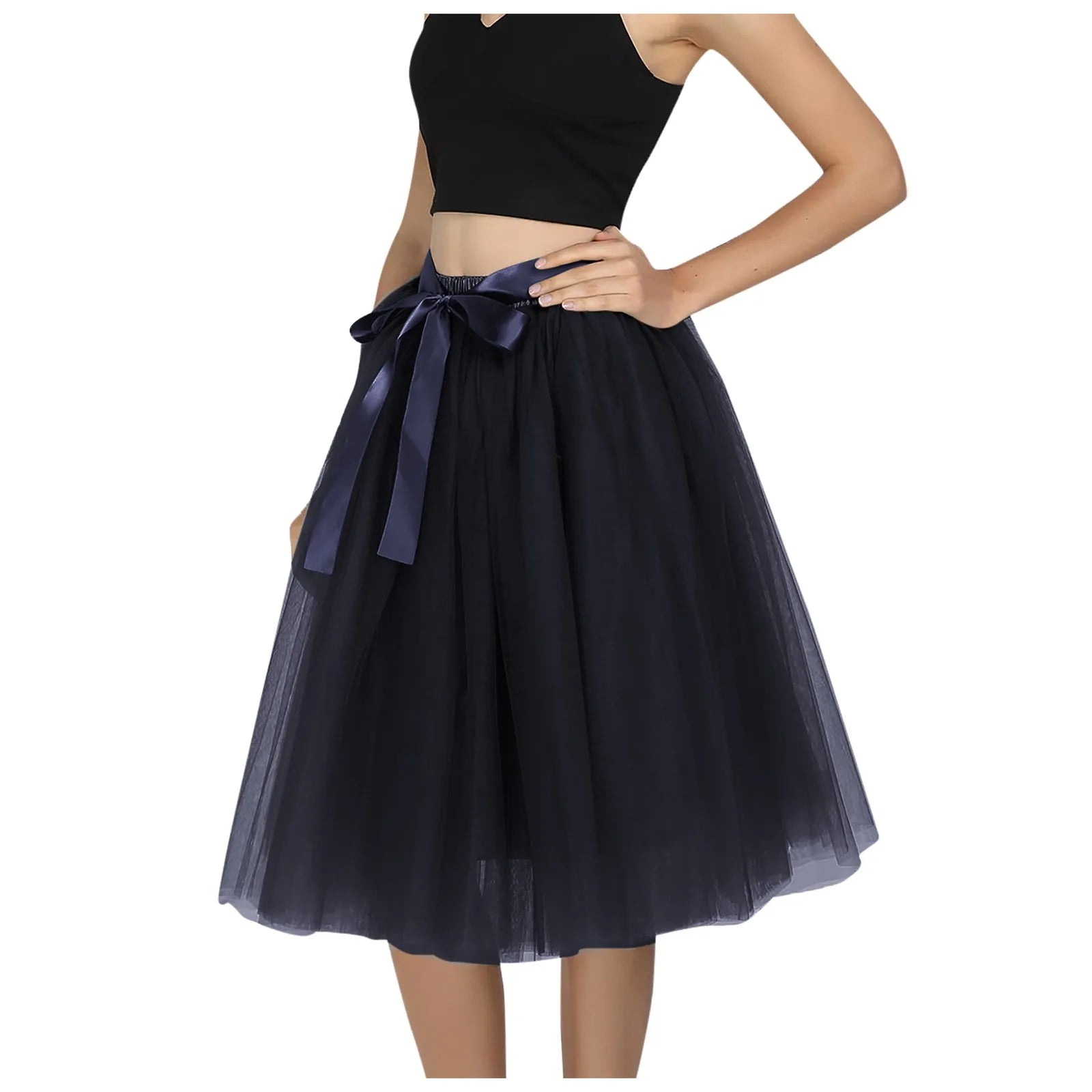 Woman clothes Skirt Women's A-line Stretchy Skater Mini Versatile Casual Flared Skirt-Dollar Bargains Online Shopping Australia