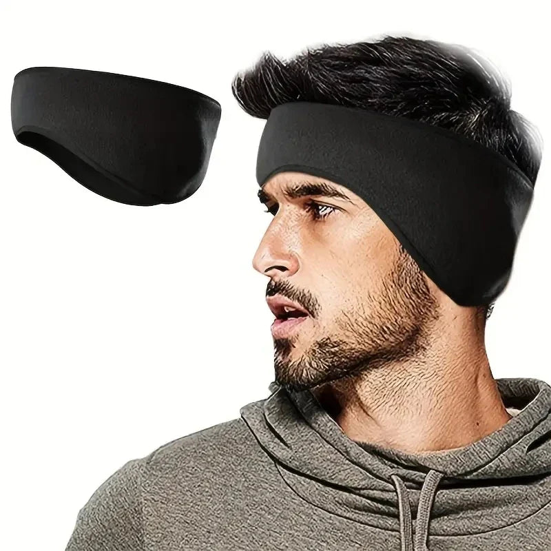 Polar fleece Ear Warmer Muff Winter Headband Ear Muffs Headband for Men Women Running Skiing Outdoor Sports
