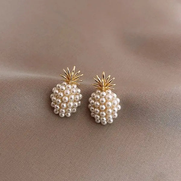 Classic Elegant Imitation Pearl Dangle Earrings For Women Crystal Long Tassel Exquisite Drop Earring Wedding Jewelry-Dollar Bargains Online Shopping Australia