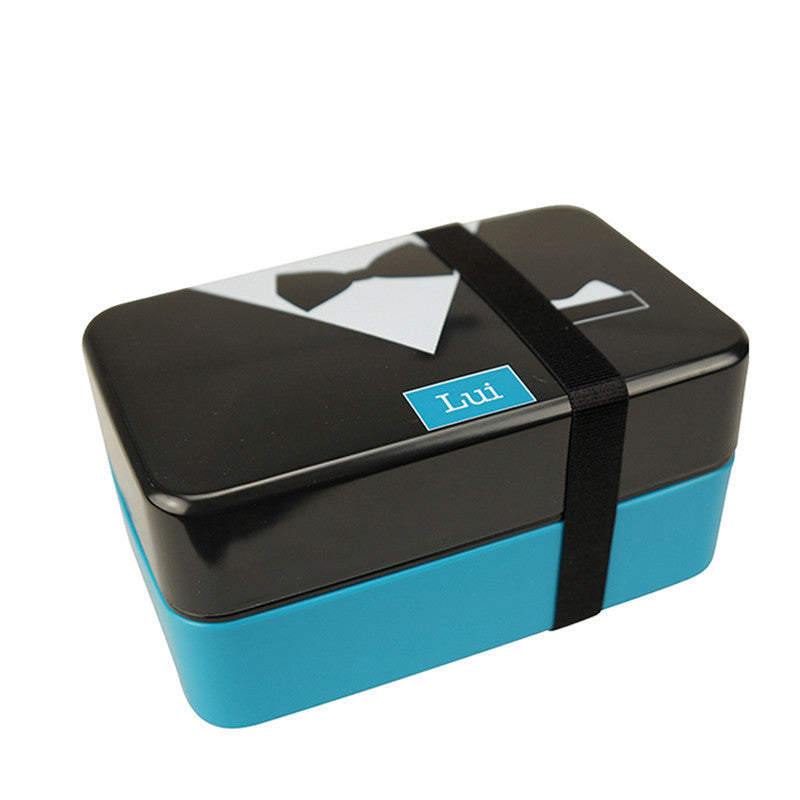 Online discount shop Australia - Japanese Style 2 Layer Lunch Box Belt Bento lunch box sushi box lunchbox food container for adult 730ml