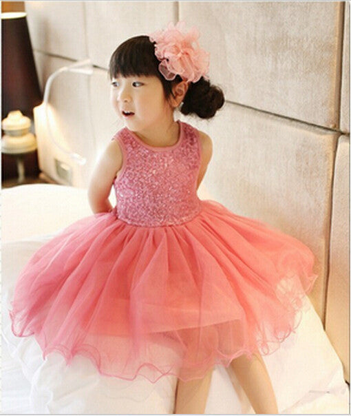 Online discount shop Australia - High Quality Baby Girl Dress Lace Vest Dress for Girl Infant Princess Birthday Party Wedding Dresses For Baby Girl Chirstening