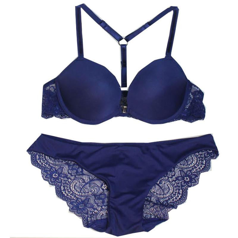 Elegant Bra and Panty Set Women Bras Underwear Lady push up bra Lingeries bra brief set lingerie set